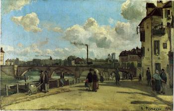 卡米耶 畢沙羅 View of Pontoise 卡米耶 畢沙羅 View of Pontoise